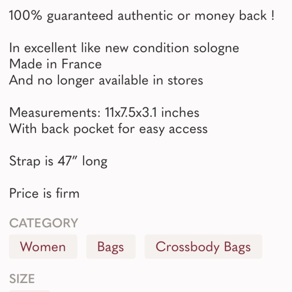 ✅ RETIRED Sologne crossbody Louis Vuitton - Picture 15 of 15